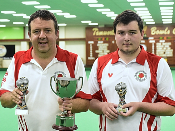 Winner Chris Gray & R/U Harry Atkin