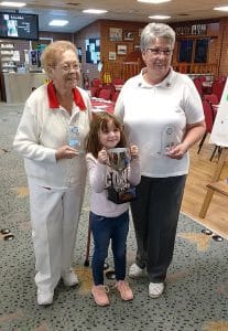 Irene Cheer & Diane Rogers Pairs Champions