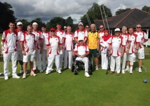 EALABA outdoor Champions squad with President Andy Thomson